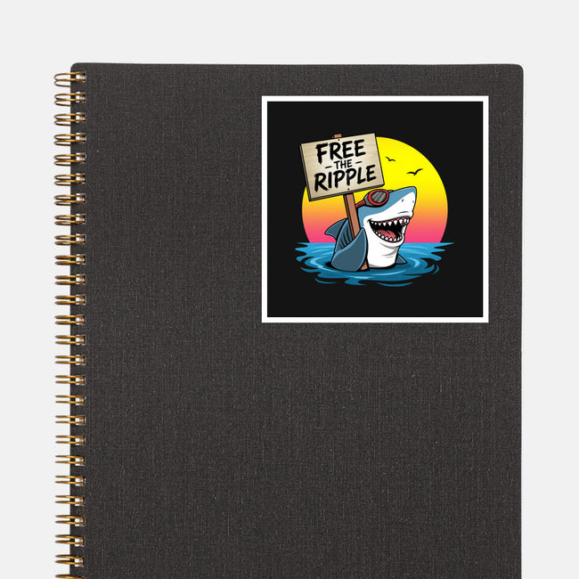 Free The Ripple-None-Glossy-Sticker-Boggs Nicolas