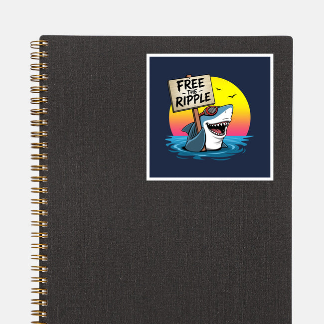 Free The Ripple-None-Glossy-Sticker-Boggs Nicolas