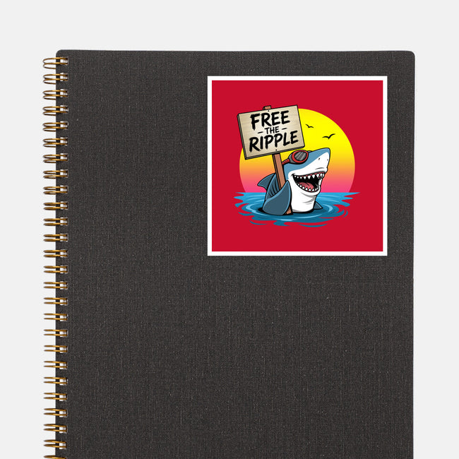Free The Ripple-None-Glossy-Sticker-Boggs Nicolas