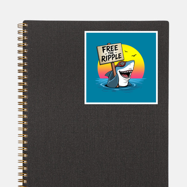 Free The Ripple-None-Glossy-Sticker-Boggs Nicolas