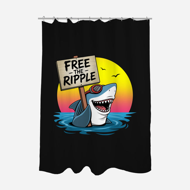Free The Ripple-None-Polyester-Shower Curtain-Boggs Nicolas