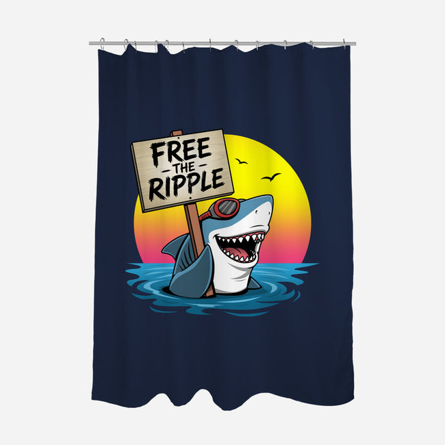 Free The Ripple-None-Polyester-Shower Curtain-Boggs Nicolas