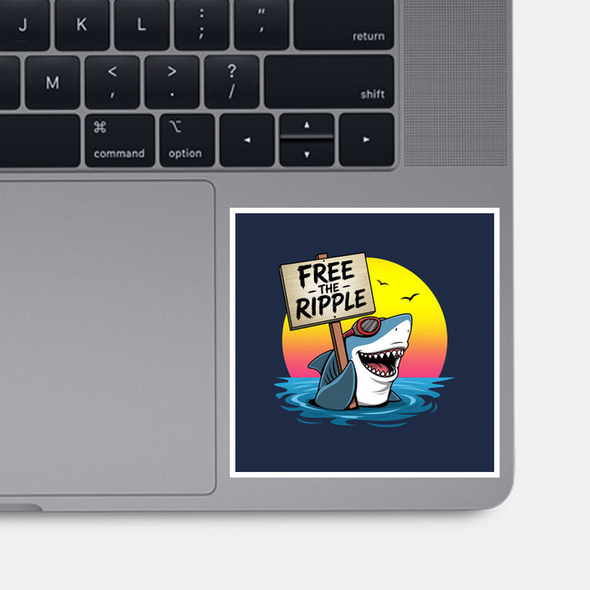 Free The Ripple-None-Glossy-Sticker-Boggs Nicolas