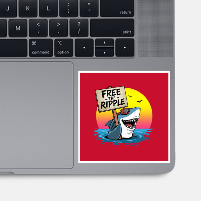 Free The Ripple-None-Glossy-Sticker-Boggs Nicolas
