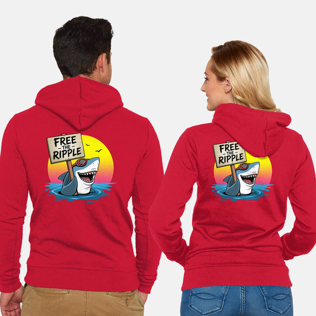 Free The Ripple-Unisex-Zip-Up-Sweatshirt-Boggs Nicolas