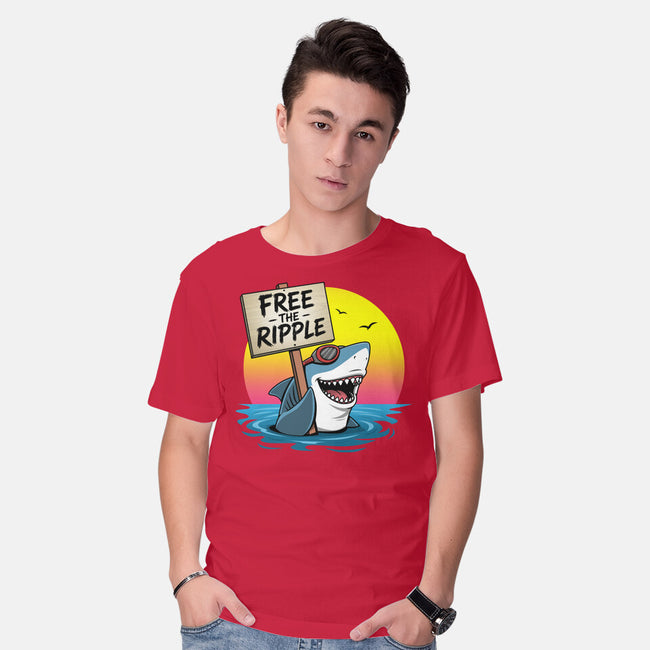 Free The Ripple-Mens-Basic-Tee-Boggs Nicolas