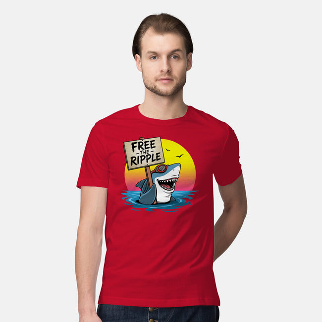 Free The Ripple-Mens-Premium-Tee-Boggs Nicolas