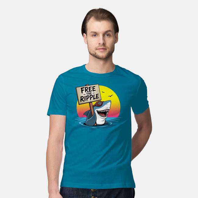 Free The Ripple-Mens-Premium-Tee-Boggs Nicolas