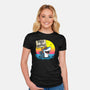 Free The Ripple-Womens-Fitted-Tee-Boggs Nicolas
