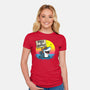 Free The Ripple-Womens-Fitted-Tee-Boggs Nicolas