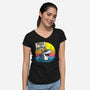 Free The Ripple-Womens-V-Neck-Tee-Boggs Nicolas