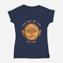 Got My Eye On You-Womens-V-Neck-Tee-krisren28