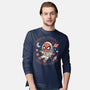 Brand New Problem-Mens-Long Sleeved-Tee-GODZILLARGE