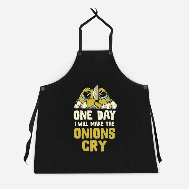 The Onions Will Cry-Unisex-Kitchen-Apron-koalastudio