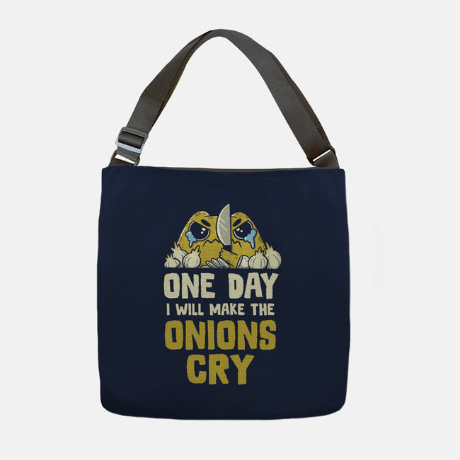 The Onions Will Cry-None-Adjustable Tote-Bag-koalastudio