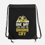 The Onions Will Cry-None-Drawstring-Bag-koalastudio