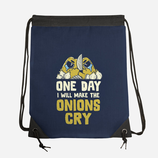The Onions Will Cry-None-Drawstring-Bag-koalastudio