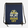 The Onions Will Cry-None-Drawstring-Bag-koalastudio