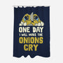 The Onions Will Cry-None-Polyester-Shower Curtain-koalastudio
