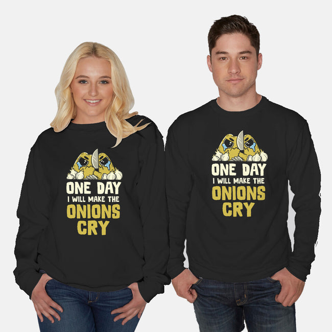 The Onions Will Cry-Unisex-Crew Neck-Sweatshirt-koalastudio