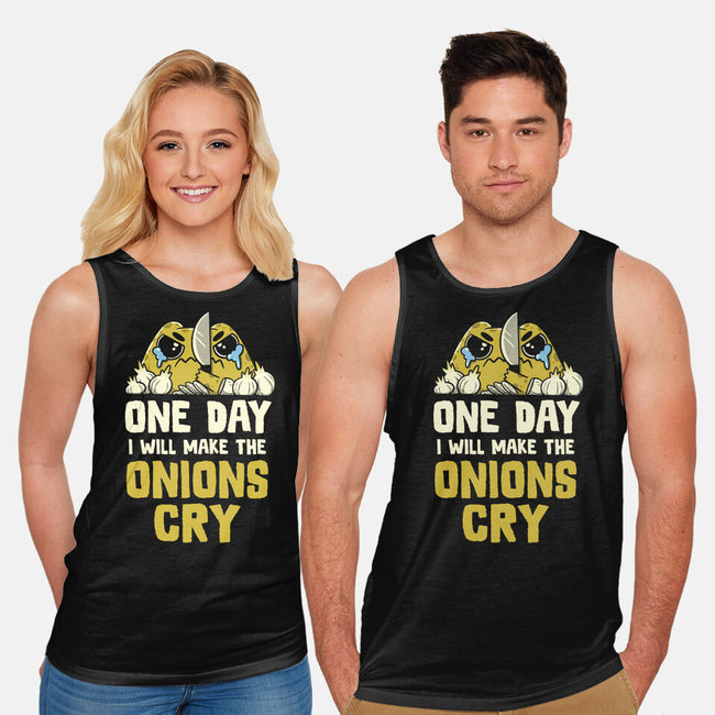 The Onions Will Cry-Unisex-Basic-Tank-koalastudio