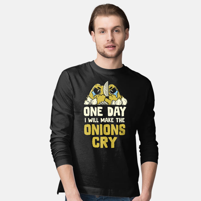 The Onions Will Cry-Mens-Long Sleeved-Tee-koalastudio