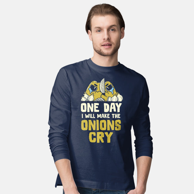The Onions Will Cry-Mens-Long Sleeved-Tee-koalastudio