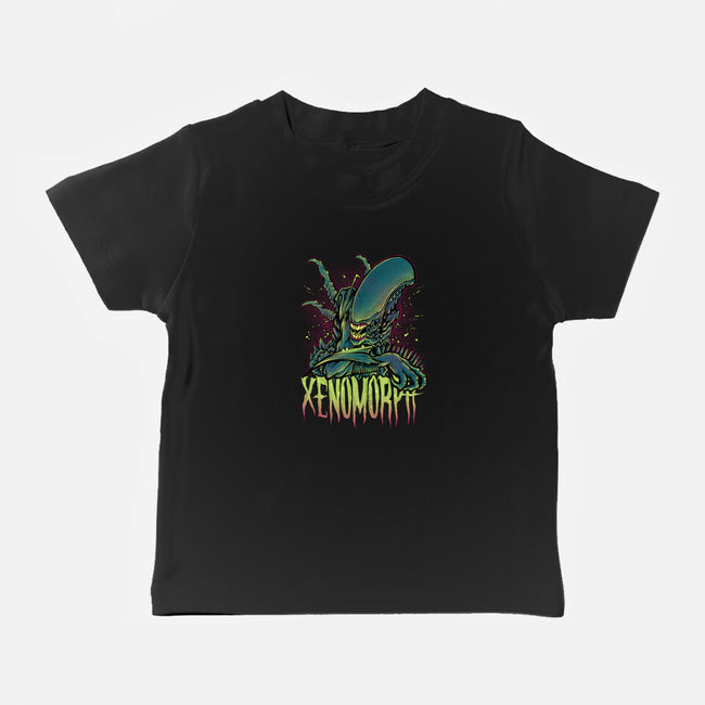 Beware The Xenomorph-Baby-Basic-Tee-Fearcheck
