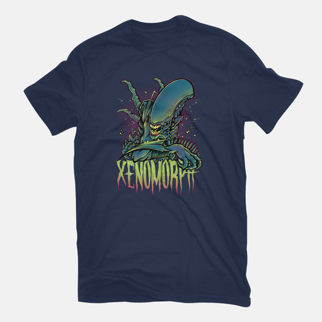 Beware The Xenomorph-Womens-Fitted-Tee-Fearcheck