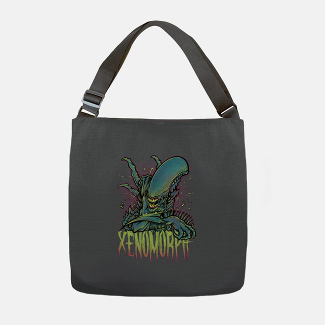 Beware The Xenomorph-None-Adjustable Tote-Bag-Fearcheck