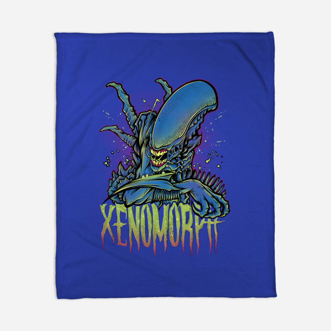 Beware The Xenomorph-None-Fleece-Blanket-Fearcheck