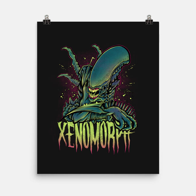 Beware The Xenomorph-None-Matte-Poster-Fearcheck