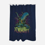Beware The Xenomorph-None-Polyester-Shower Curtain-Fearcheck