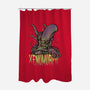 Beware The Xenomorph-None-Polyester-Shower Curtain-Fearcheck