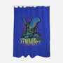 Beware The Xenomorph-None-Polyester-Shower Curtain-Fearcheck