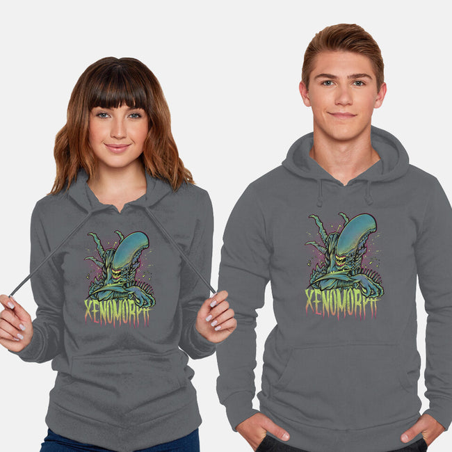 Beware The Xenomorph-Unisex-Pullover-Sweatshirt-Fearcheck