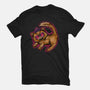 Princess Donut mural-Womens-Fitted-Tee-joerawks