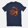Princess Donut mural-Womens-Fitted-Tee-joerawks