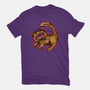 Princess Donut mural-Womens-Fitted-Tee-joerawks