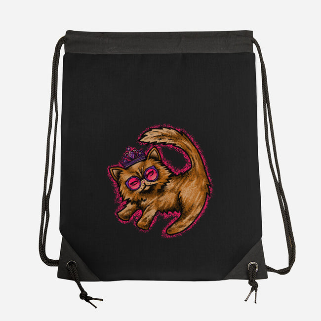 Princess Donut mural-None-Drawstring-Bag-joerawks