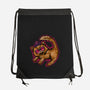 Princess Donut mural-None-Drawstring-Bag-joerawks