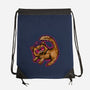 Princess Donut mural-None-Drawstring-Bag-joerawks