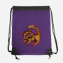 Princess Donut mural-None-Drawstring-Bag-joerawks