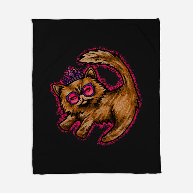 Princess Donut mural-None-Fleece-Blanket-joerawks