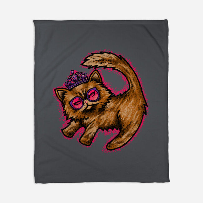 Princess Donut mural-None-Fleece-Blanket-joerawks