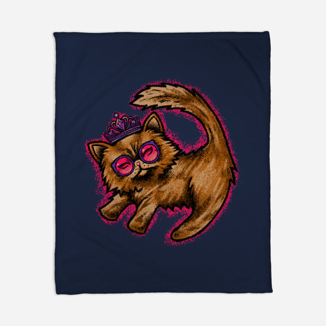 Princess Donut mural-None-Fleece-Blanket-joerawks