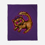 Princess Donut mural-None-Fleece-Blanket-joerawks