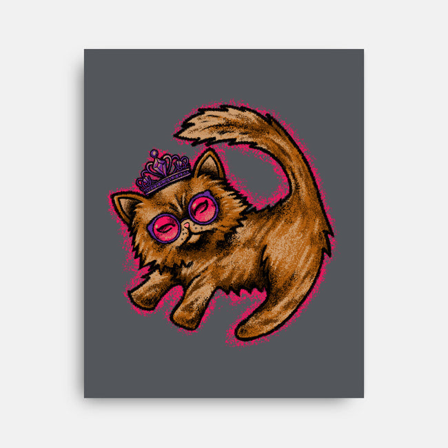 Princess Donut mural-None-Stretched-Canvas-joerawks