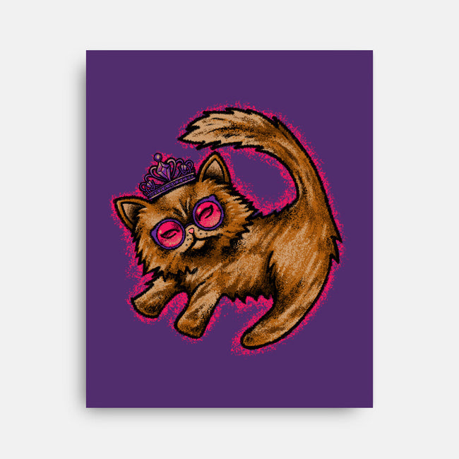 Princess Donut mural-None-Stretched-Canvas-joerawks