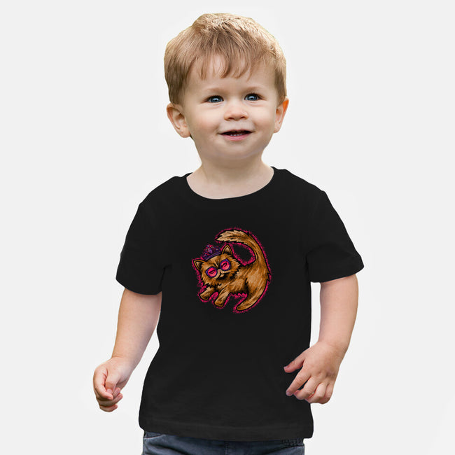 Princess Donut mural-Baby-Basic-Tee-joerawks